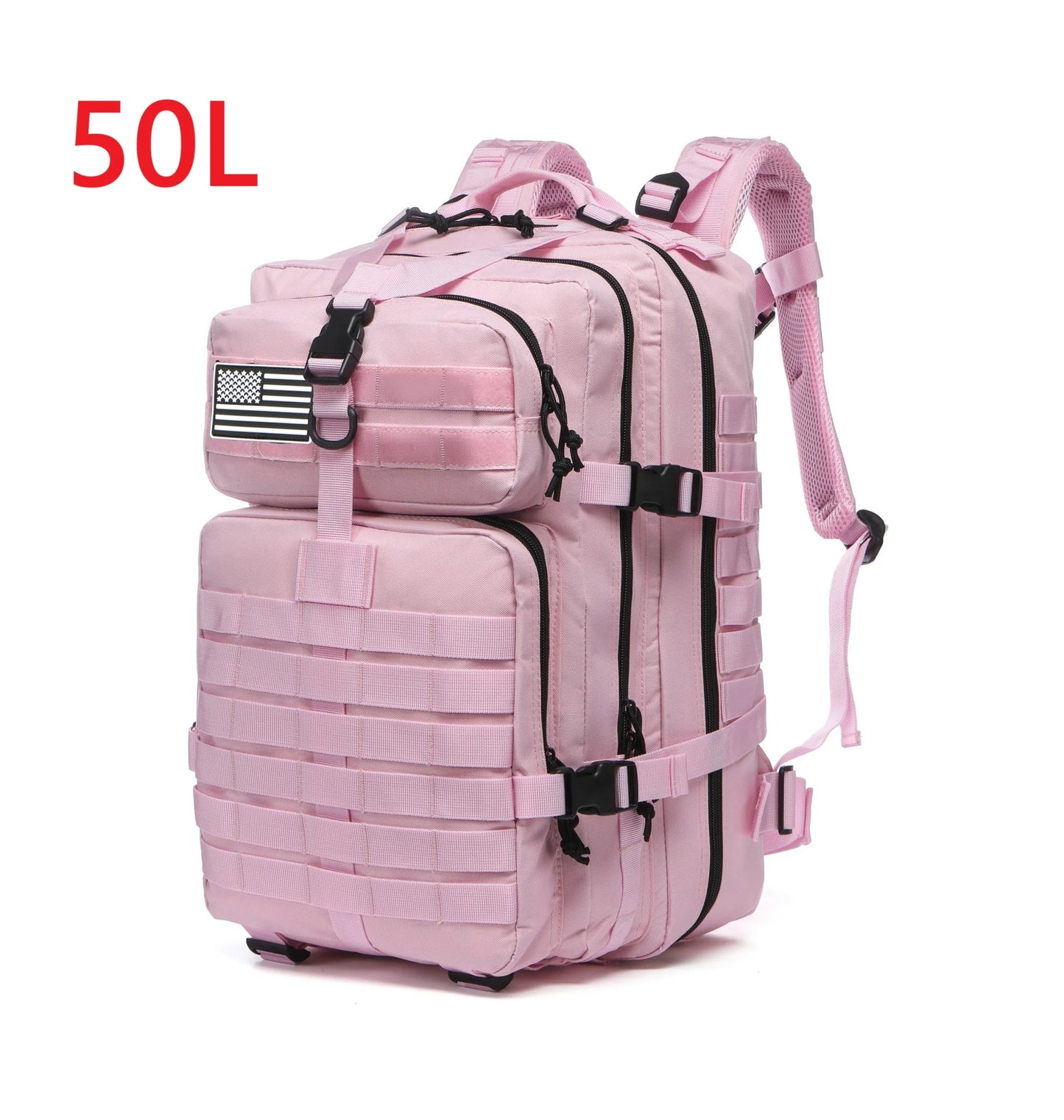 Waterproof Backpack Bag 25L/50L Tactical Outdoor Hiking Rucksack Camping