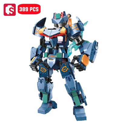SEMBO Xuanwu Divine Beast Mecha Building Blocks Animal Robot Model Bricks Toy Gift