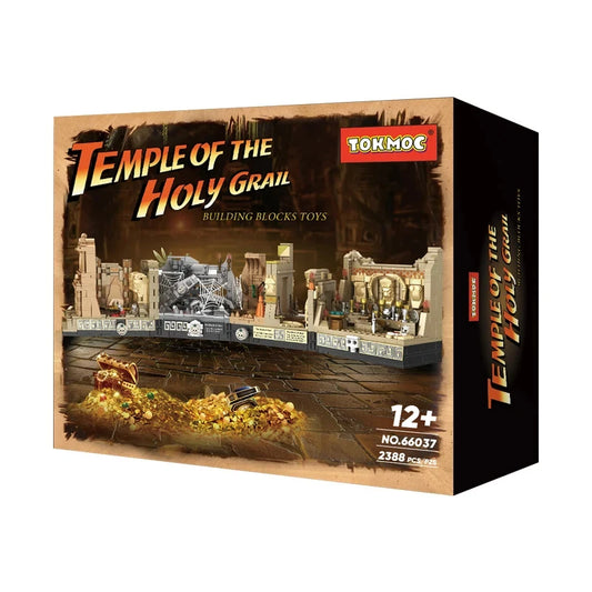 MOC Movie Indiana Jones Temple of The Classic Building Block Compatible With 77015 Tomb Adventure Scenes DIY Model Birthday Toy-EXPROTAS