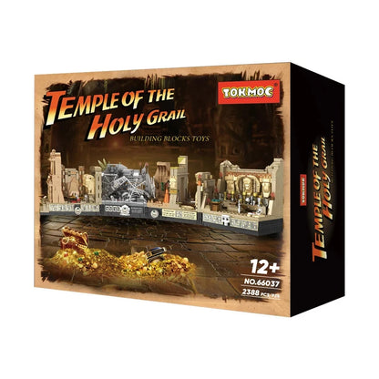 MOC Movie Indiana Jones Temple of The Classic Building Block Compatible With 77015 Tomb Adventure Scenes DIY Model Birthday Toy-EXPROTAS