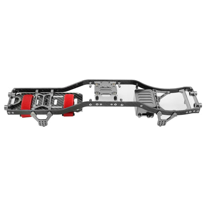 1/10 RC Crawler 4mm Carbon Fiber Chassis Frame CNC Girder Kit for Axial SCX10 II - EXPROTAS