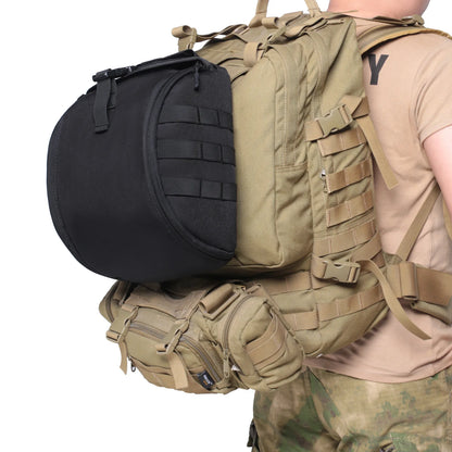 Tactical Helmet Bag Molle Storage Pack Carrier Pouch for Hunting Sports