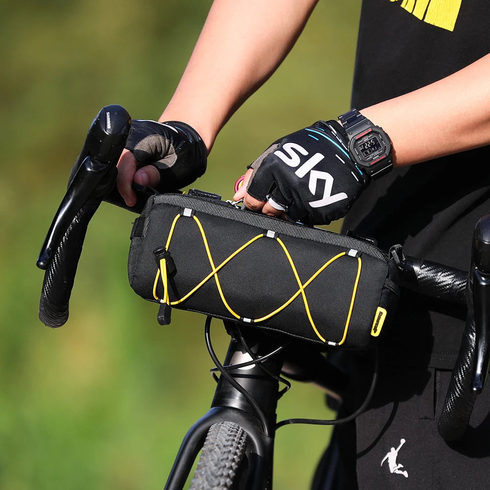 Rhinowalk Large Capacity Bicycle Handlebar Bag Convertible Backpack Multi-Purpose