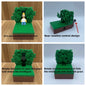 Moc Building Block Train Track Plastic Desktop Ornament Toy - Unisex