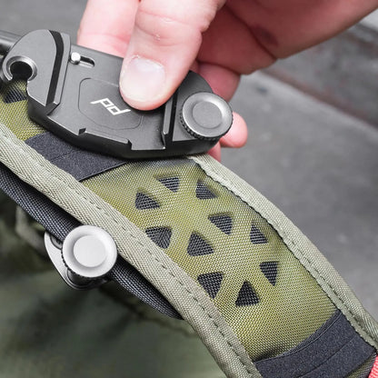 Camera Backpack Strap Clip Quick Release V2 QR Plate Tripod Mount Capture Holder