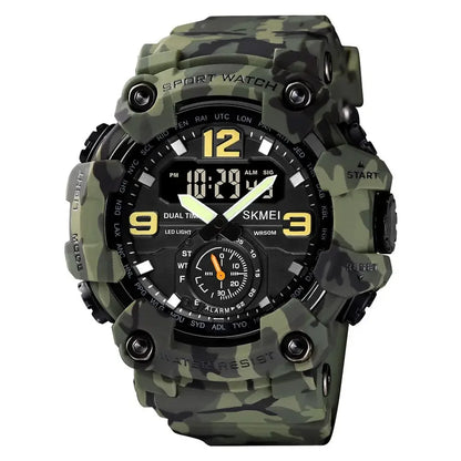 SKMEI 1637 Men’s Military Digital Watch Camo Waterproof Shockproof Sport