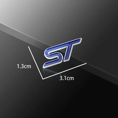 Car Steering Wheel Sticker Auto Emblem for Ford Focus Mondeo Fiesta MK3