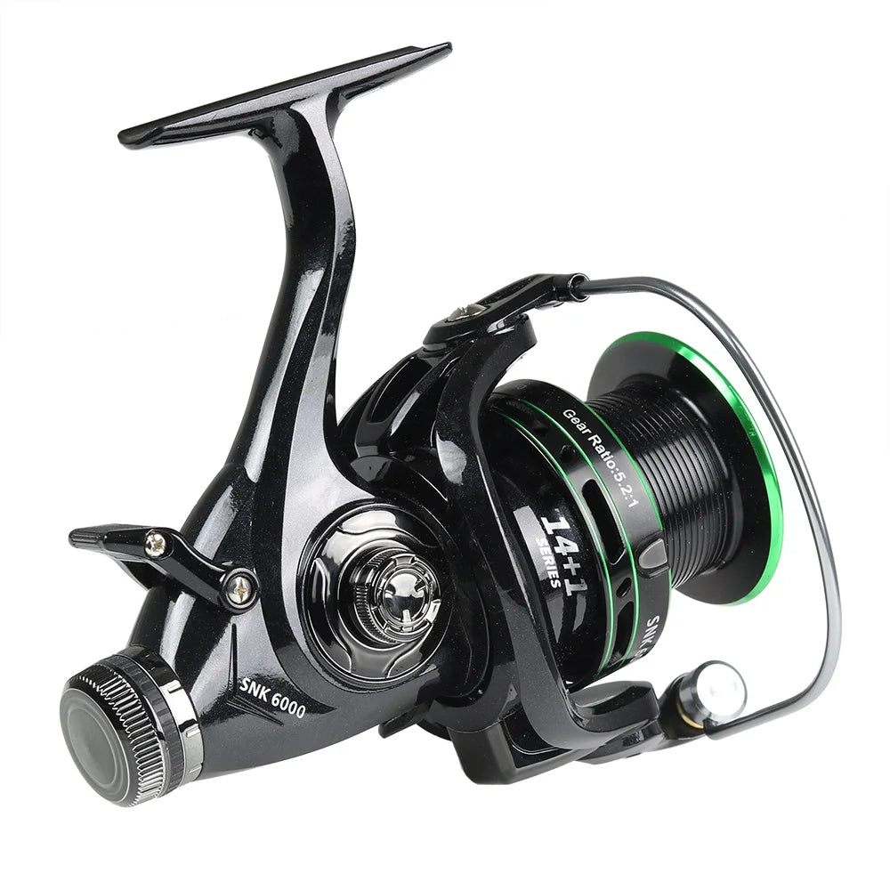 EXPROTAS Design Fishing Reel Spinning Feeder Carp Fishing Gear