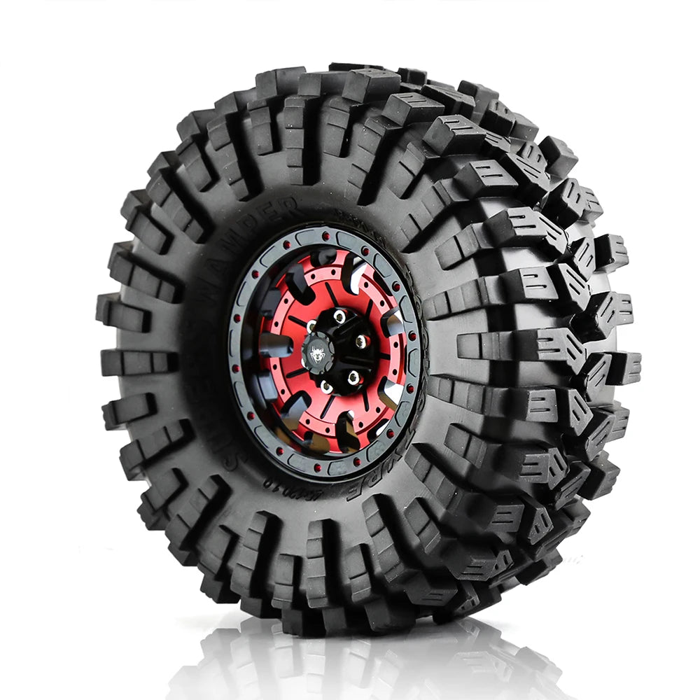 4Pcs RC Crawler Wheel Tyres 1.9" Rubber for 1/10 Axial TRX4 SCX10
