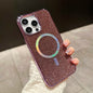 Diamond MagSafe Case for iPhone 11-17 Air Pro Max Plus Electroplate Cover