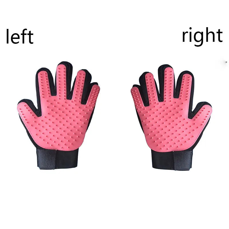 Pet Grooming Glove Deshedding Hair Remover Massage Brush for Dog Cat