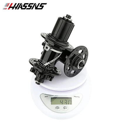 HASSNS PRO7 Hub HG XD MS 32H J-Bend 4 Bearing Freehub for Shimano 8-12 Speed