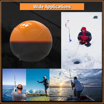 Wireless Fish Finder 100M Wifi Echo Sounder for Lake Sea Fishing