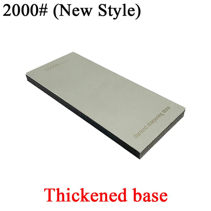 Diamond Knife Sharpening System 15° Whetstone Tool w/ Non-Slip Base