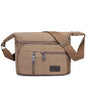 Men's Canvas Shoulder Bag Crossbody Tote Travel Messenger Fashion Handbag