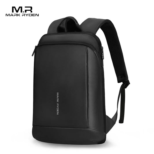 MARK RYDEN Thin Backpack For Laptop 15.6in Waterproof Minimalist Backpack Ykk Zipper-EXPROTAS