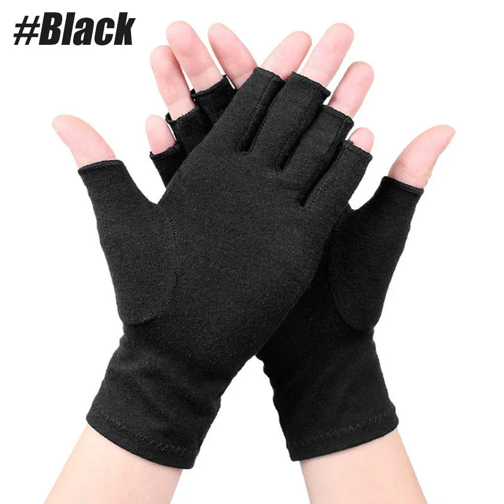 Arthritis Gloves Compression Fingerless Support Pain Relief for Men Women