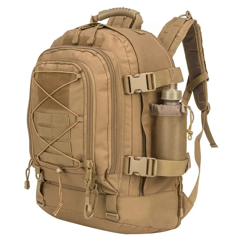 65L Outdoor Bag Tactical Backpack Waterproof Rucksack for Hiking Camping