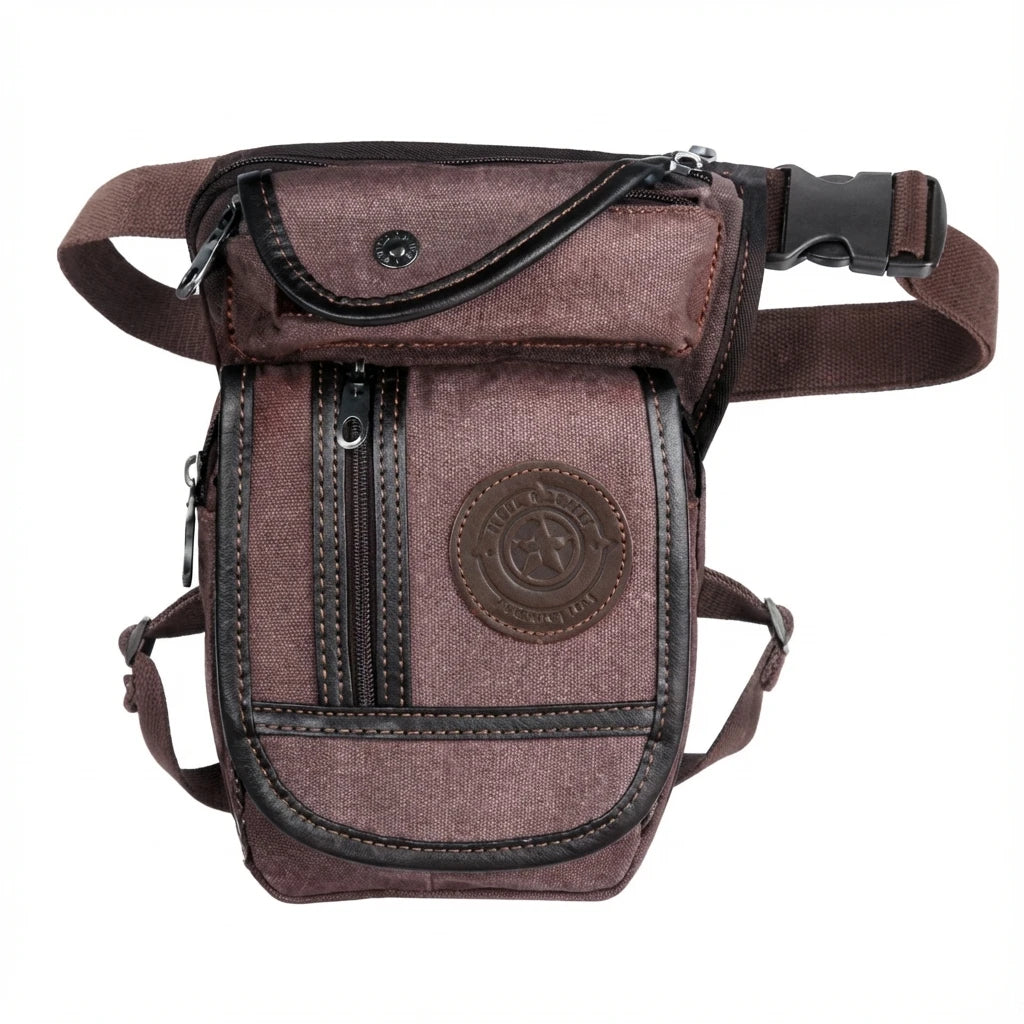 Motorcycle Drop Leg Bag Waterproof Thigh Hip Fanny Pack Waist Pouch