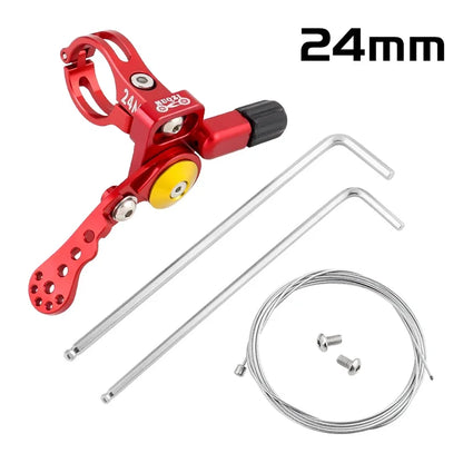 MTB Dropper Remote Lever for 22.2mm Aluminum Seatpost Bike Housing