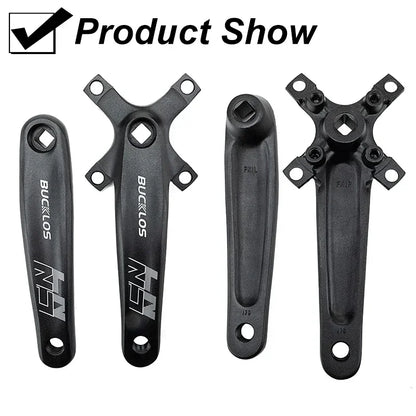 MTB Bike Crankset 170mm Narrow Wide Chainring Bucklos Single Arm