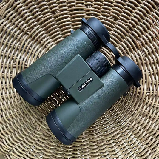 SUNCORE 10x42 Green Binoculars Outdoor Bird Watching Hunting Travel Optics