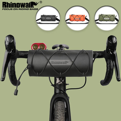 Rhinowalk 1.9L Waterproof Handlebar Bag Front Tube Road Cycling Bike Pannier Pack