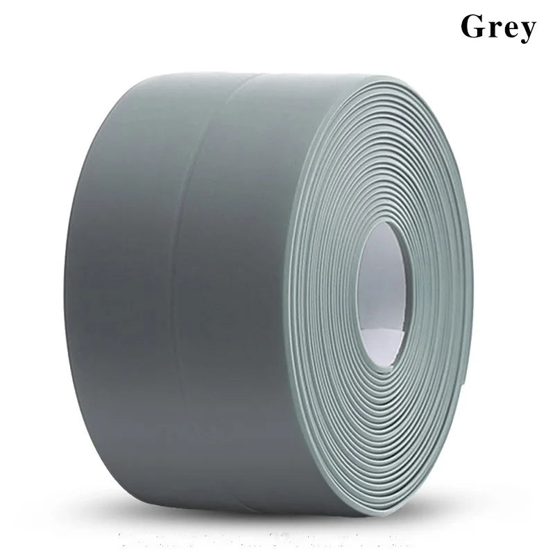 Shower Bath Sealing Tape PVC Self Adhesive Waterproof Caulk Strip Kitchen Sink