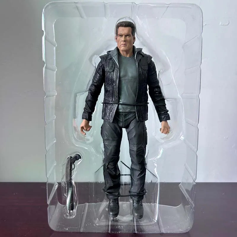 NECA Figure The Terminator Genisys T-800 Guardian The Terminator Endoskeleton Action Figure Model Toys Joint Movable Doll Gift-EXPROTAS