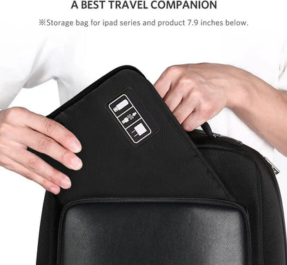 Cable Organizer Storage Bag Travel Case for USB Cables Earphones Power Bank SD