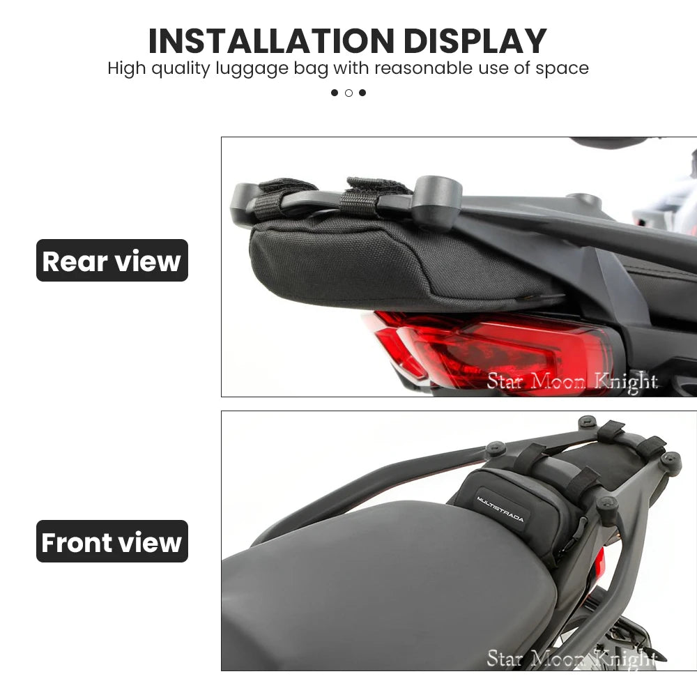 Luggage Rack Under Bag For Ducati Multistrada V4 S V4S V4 Pikes Peak Rally Maintain Tool Waterproof Bags Motorcycle Accessorie-EXPROTAS