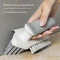 Brush Crevice Brush Cleaning Scraper Floor Bathroom Tile Corner Seam Tool