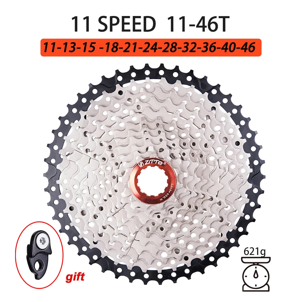 Bicycle Chain Cassette 11 Speed MTB Sprocket for Shimano 11V 11-52T