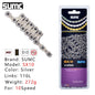Bike Chain SUMC Half Hollow  116L 9/10/11/12 Speed for Shimano SRAM Campagnolo