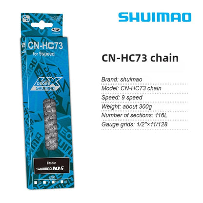 Bicycle Chain 6/7/8/9/10/11 Speed MTB 10v 11v 12v 116/126 Links