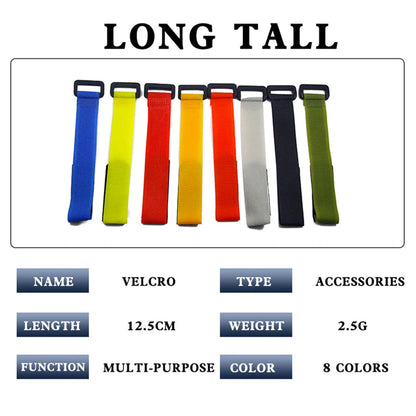 10Pcs Fishing Rod Holder Tie Waterproof Strap for Rope Clips Protective Use