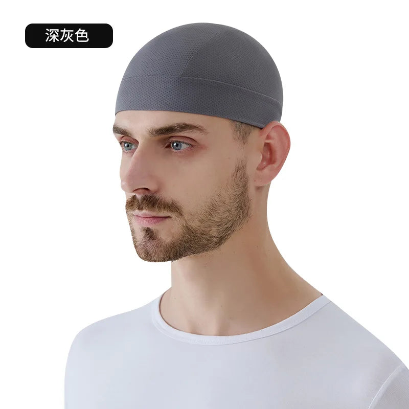 Helmet Cap Mesh Cycling Motorcycle Liner Summer Dry Anti-Sweat Hat