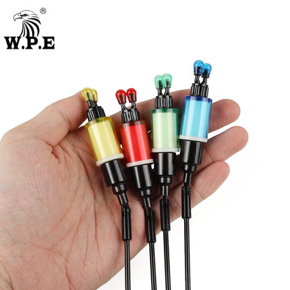 1pcs Carp Fishing Swinger LED Bite Indicator Tackle Feeder Alarm Metal