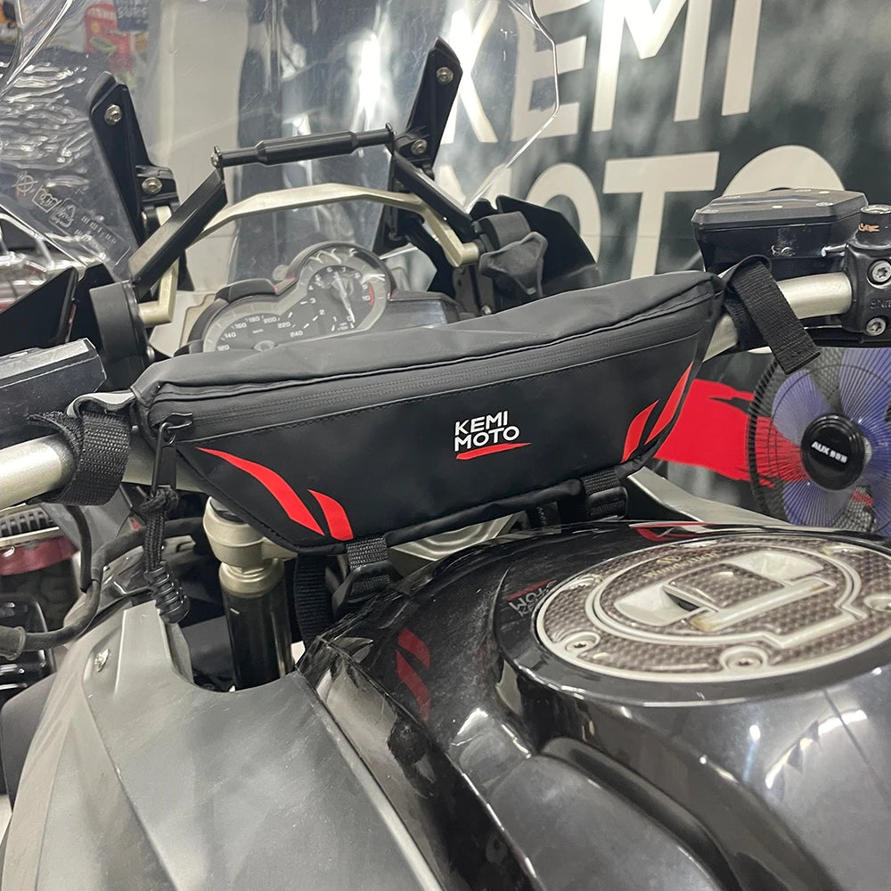 Motorcycle Handlebar Bag for BMW R1200GS R1250GS LC Waterproof Bag Storage Handle Bar Bag Travel Tool Bag Motorcycle Accessories-EXPROTAS