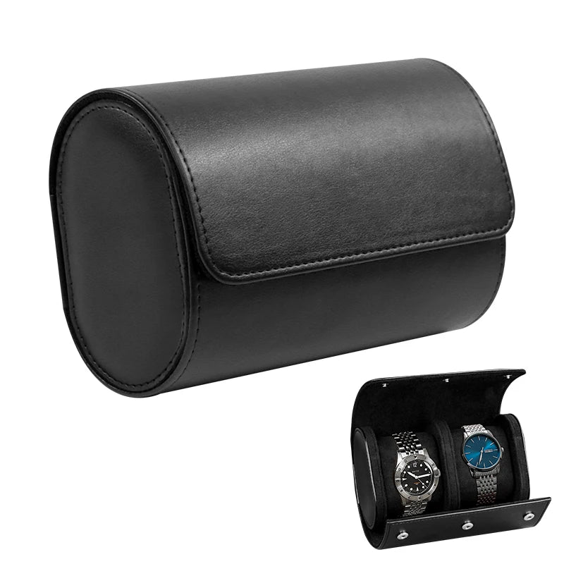 Leather Travel Case Watch Roll Luxury Storage Pouch Box 1 2 3 Slot