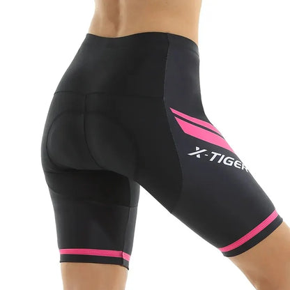 X-TIGER Women’s 3D Gel Cycling Shorts Padded MTB Road Bike Wear