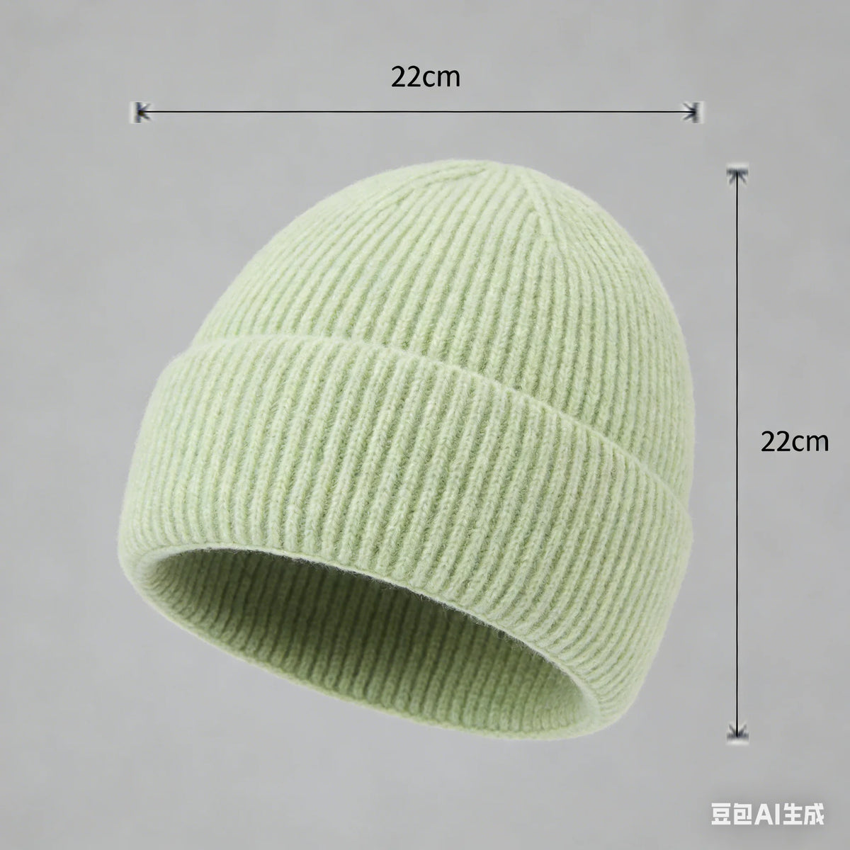 Winter Wool Knitted Beanie Hat Men Women Warm Cap Unisex Skull Cap