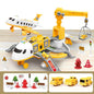 New Deformation Music Simulation Track Inertia Toy Aircraft Large Size Passenger Plane Kids Airliner Toy Car for Children's Gift-EXPROTAS
