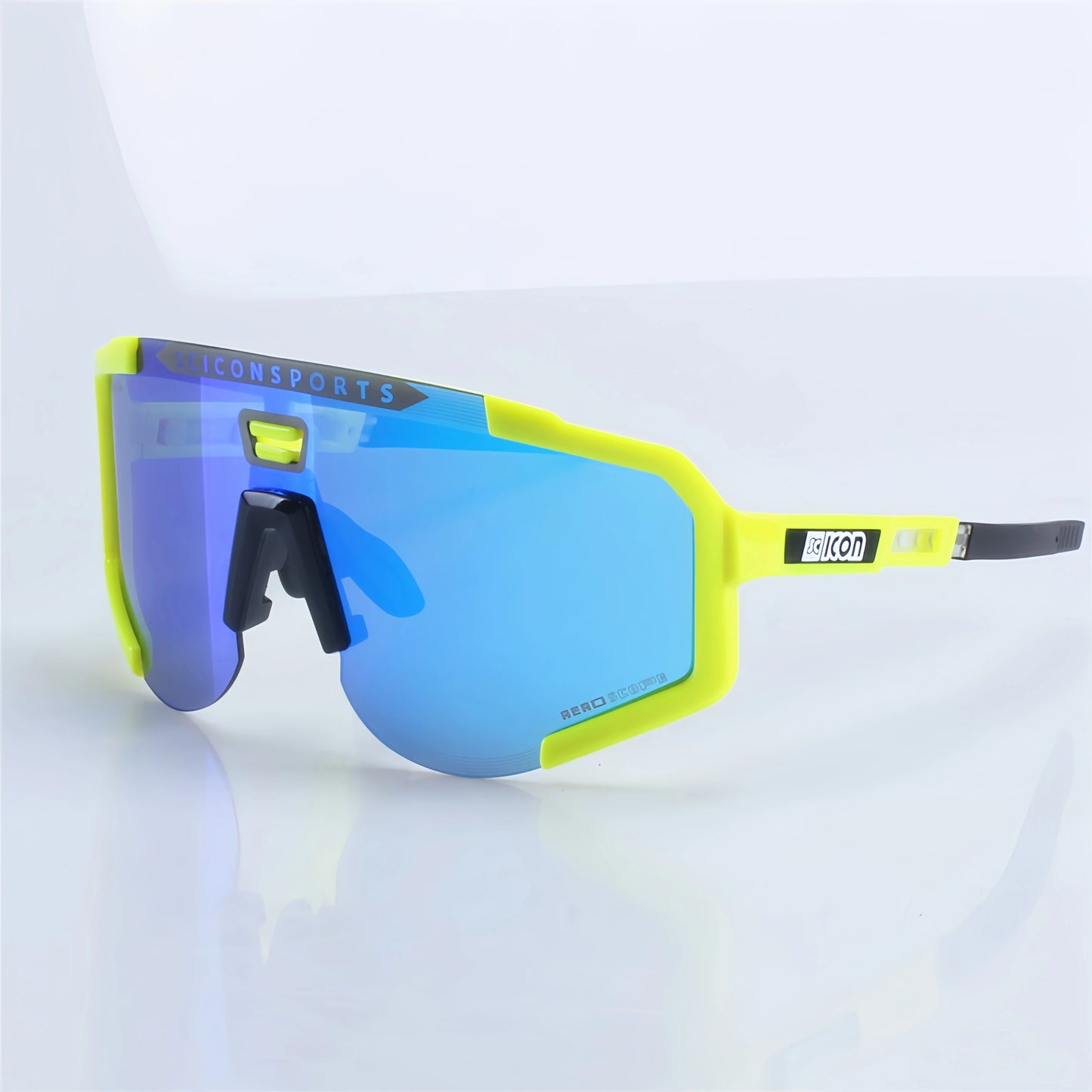 SCICON Photochromic Cycling Glasses, UV400 Outdoor Sports Sunglasses for Men & Women MTB Road Bike