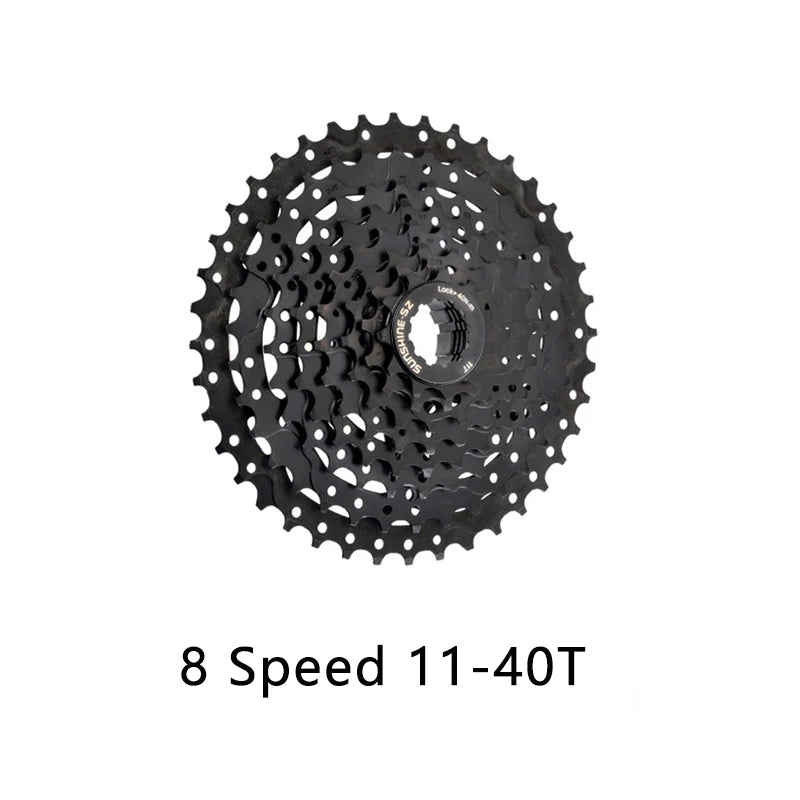 SUNSHINE 8-Speed HG Cassette 11-25T to 11-42T for HG Freehub