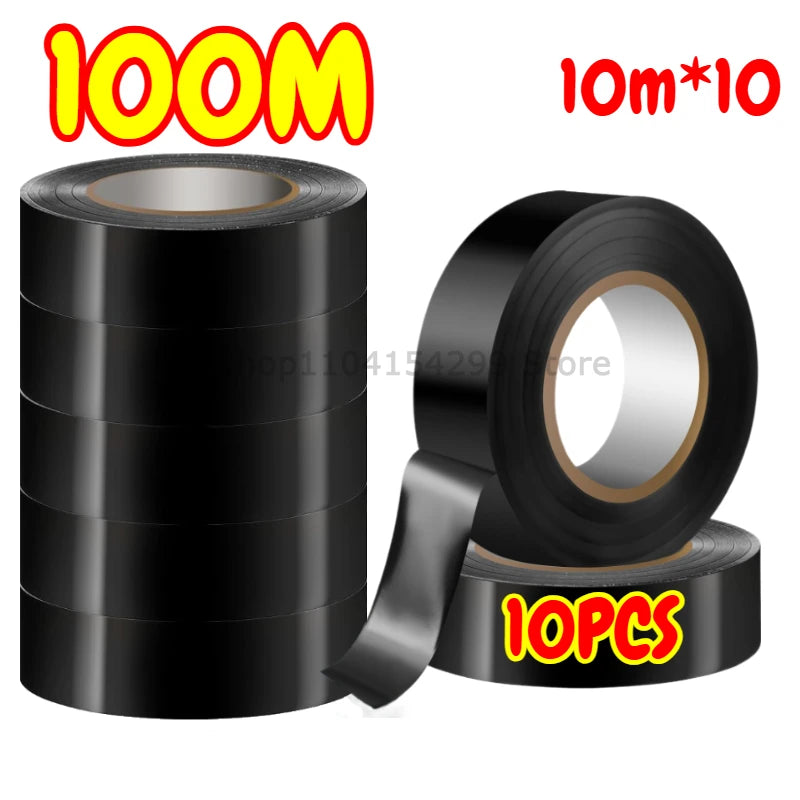 Retardant Electrical Tape Black Insulation PVC for Industrial Household Use