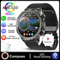 2024 New For Huawei Xiaomi GPS Sports Smartwatch Men NFC Compass Fitness Tracker IP68 Waterproof Bluetooth Call Smartwatch Man-EXPROTAS