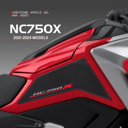 Side Fuel Tank Knee Grip Pad Protector Decal for Honda NC750X 2021-2024