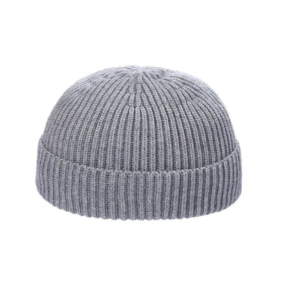 Winter Wool Knitted Beanie Hat Men Women Warm Cap Unisex Skull Cap