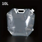 5L/10L Collapsible Water Storage Jug Bag for Camping Hiking Outdoor Use